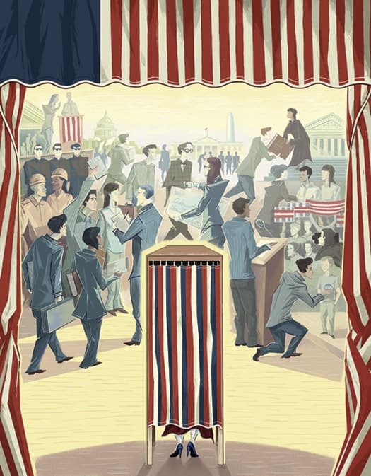 Behind the Scenes illustration