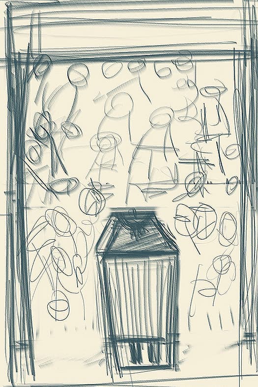 thumbnail rough for concept 1